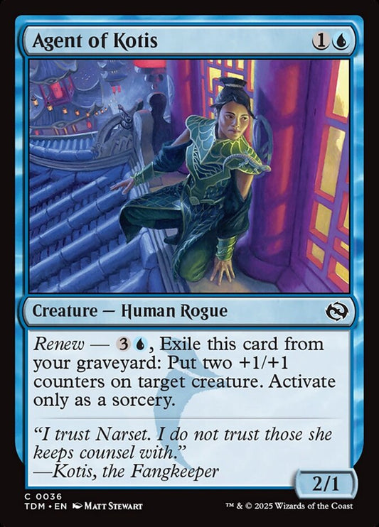 Agent of Kotis front