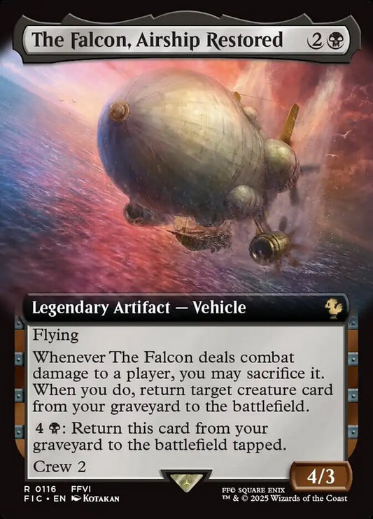 The Falcon, Airship Restored front