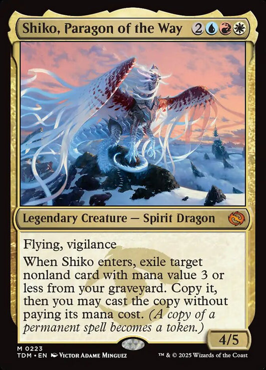 Shiko, Paragon of the Way front