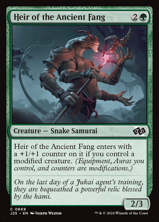 Heir of the Ancient Fang front