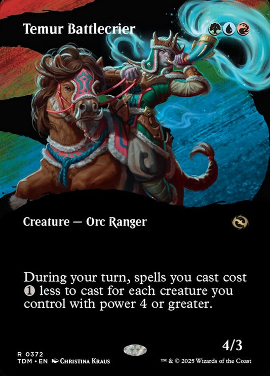 Temur Battlecrier front