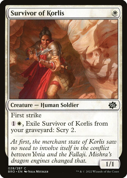 Survivor of Korlis front