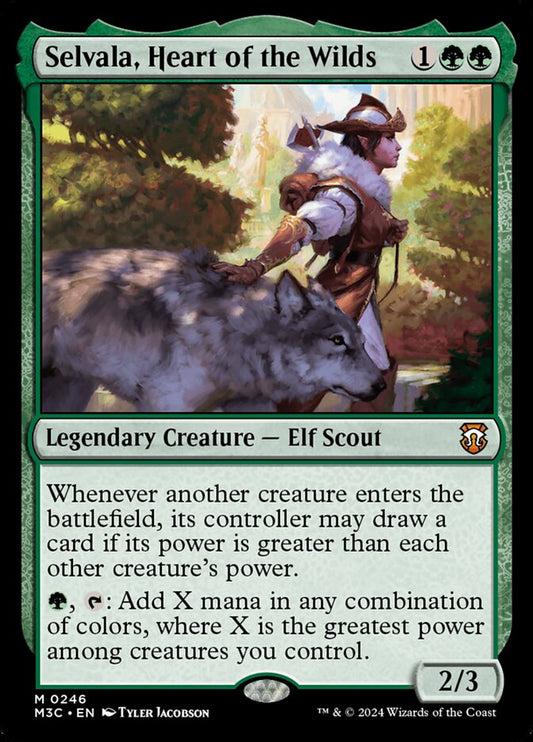 Selvala, Heart of the Wilds front