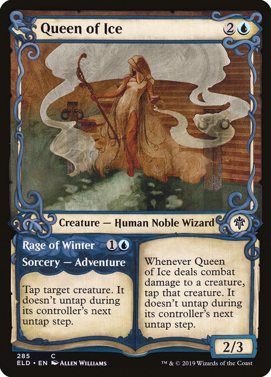 Queen of Ice // Rage of Winter front