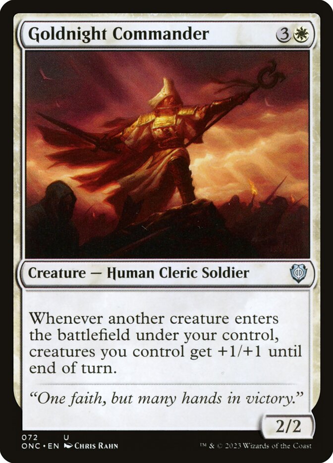Goldnight Commander front