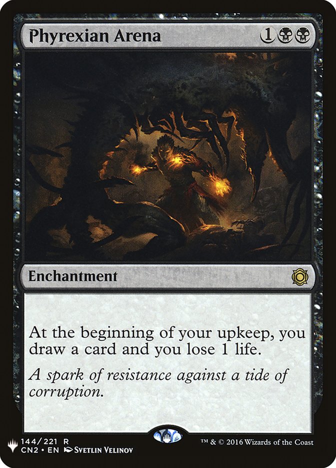 Phyrexian Arena front