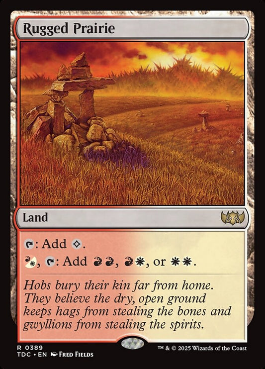 Rugged Prairie front