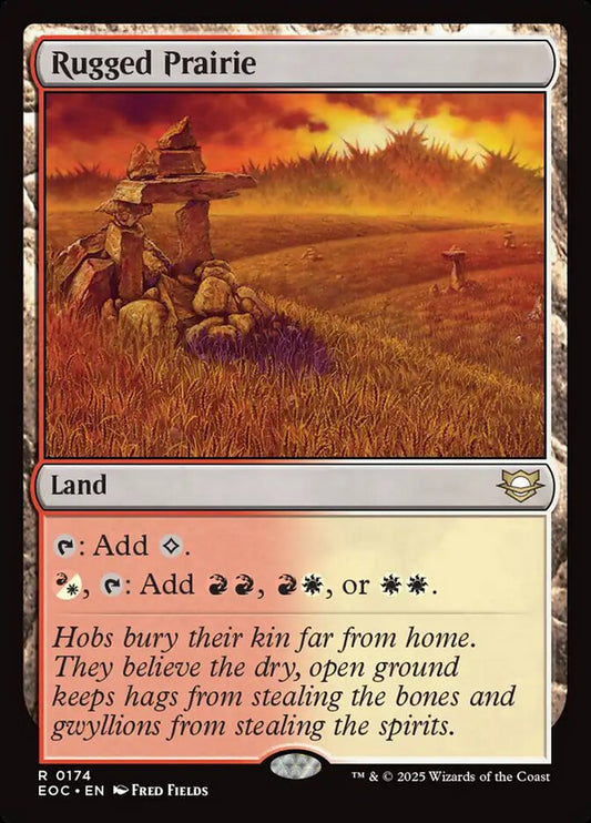 Rugged Prairie front