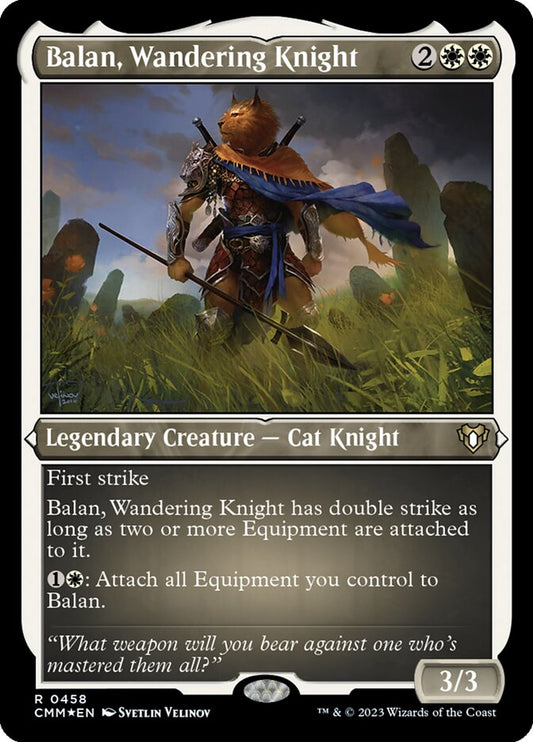 Balan, Wandering Knight front