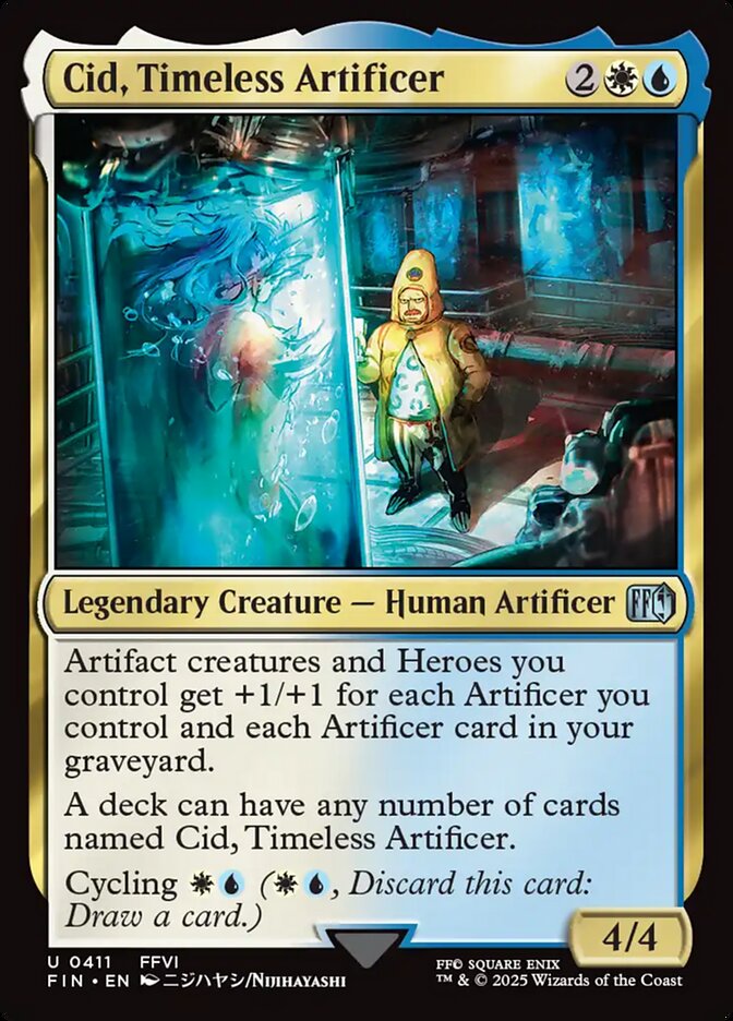 Cid, Timeless Artificer front