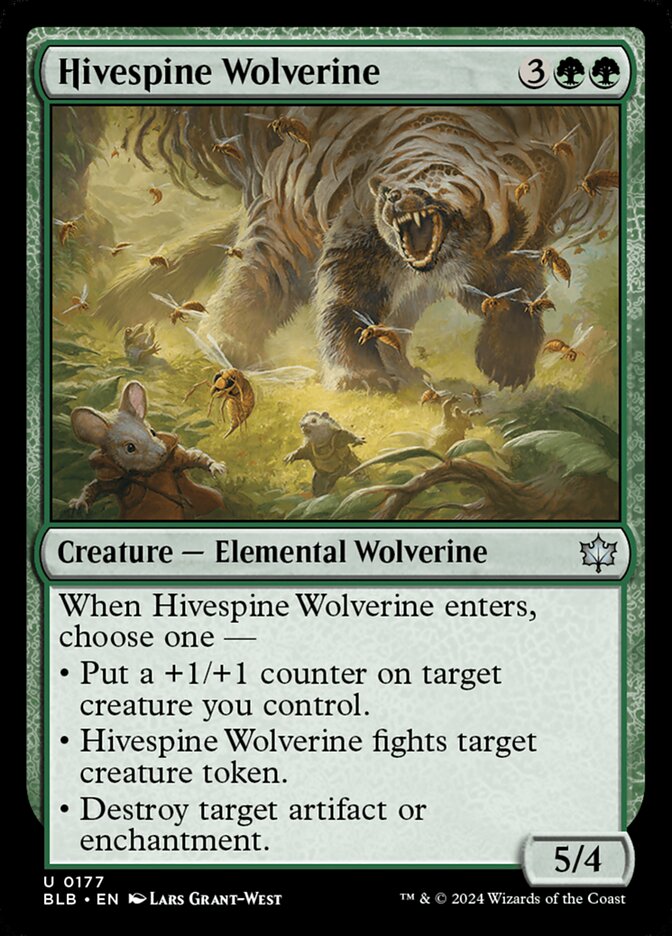Hivespine Wolverine front