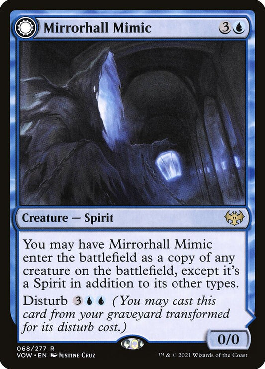 Mirrorhall Mimic // Ghastly Mimicry front