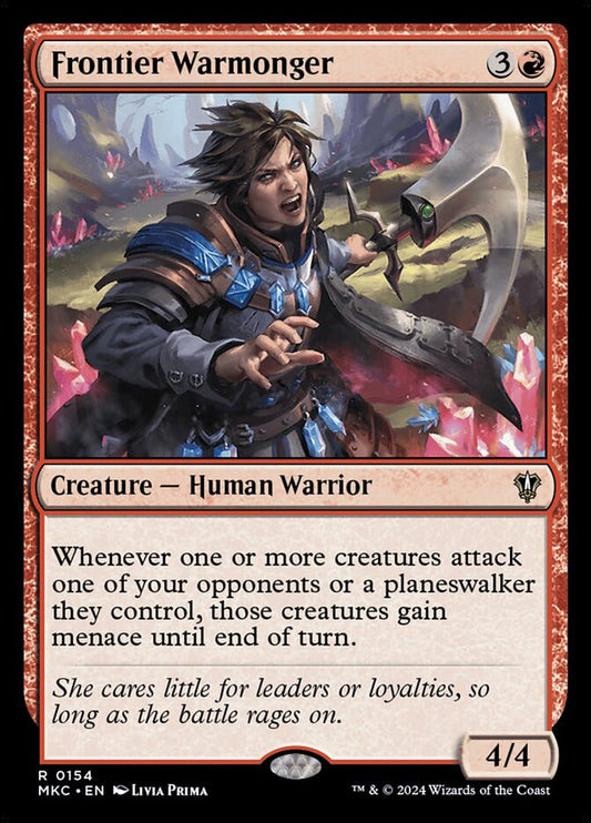 Frontier Warmonger front