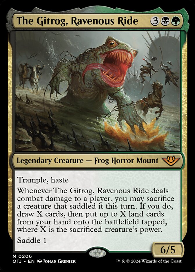 The Gitrog, Ravenous Ride front