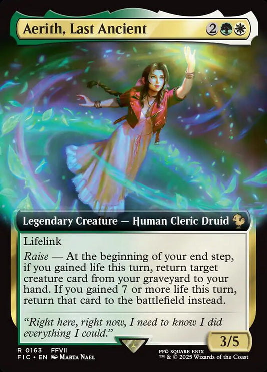 Aerith, Last Ancient front