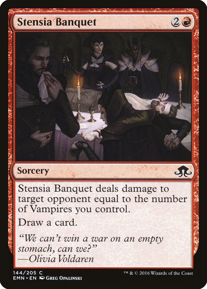 Stensia Banquet front