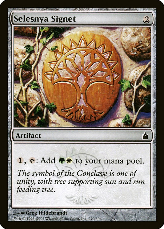 Selesnya Signet front