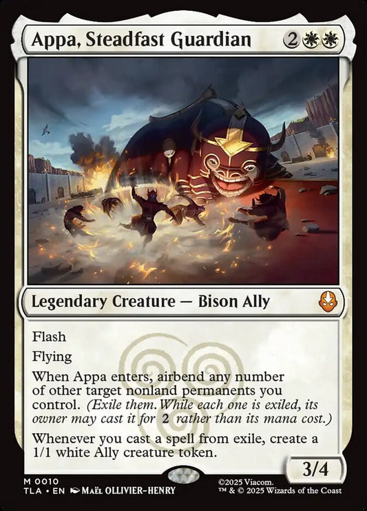 Appa, Steadfast Guardian front