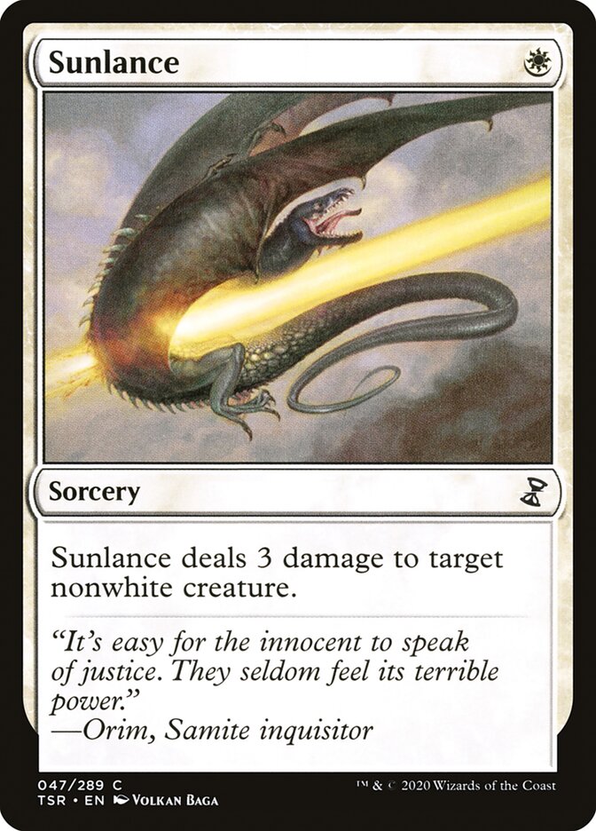 Sunlance front