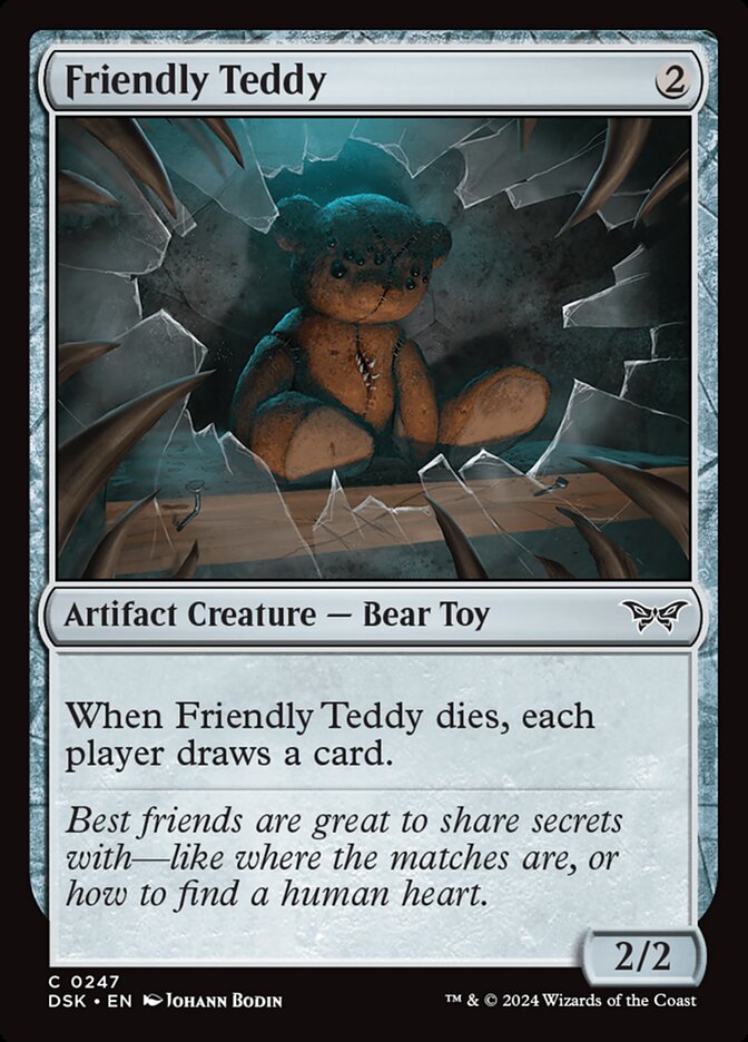 Friendly Teddy front