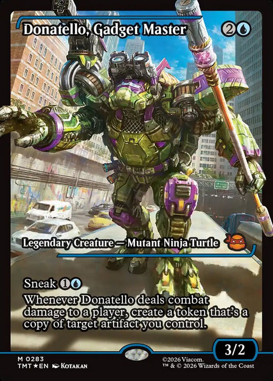 Donatello, Gadget Master front