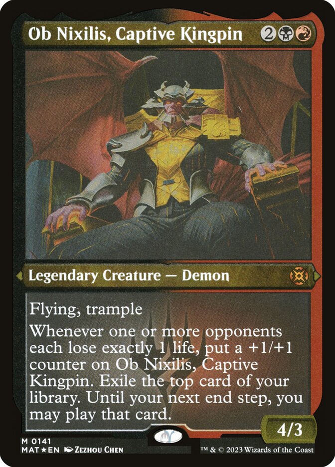 Ob Nixilis, Captive Kingpin front