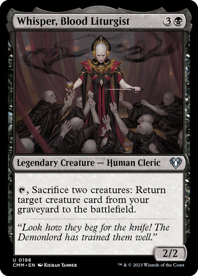 Whisper, Blood Liturgist front