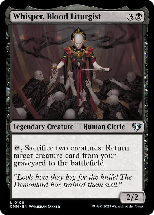 Whisper, Blood Liturgist front