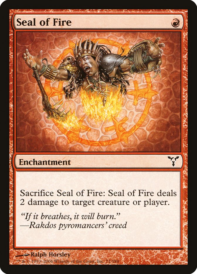 Seal of Fire front