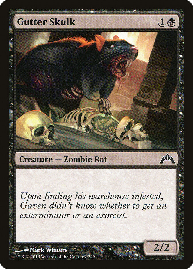 Gutter Skulk front