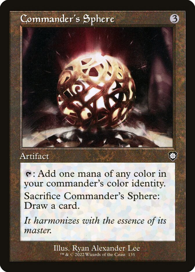 Commander's Sphere front
