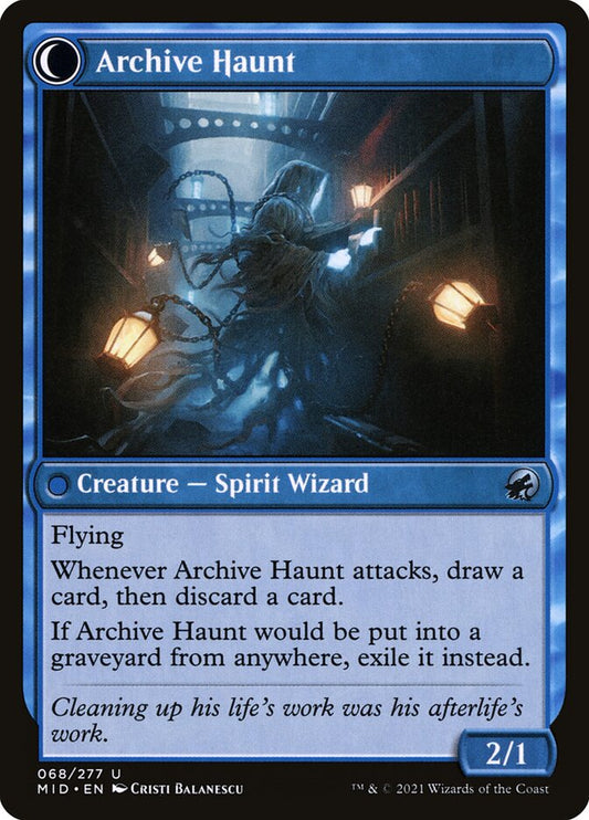 Overwhelmed Archivist // Archive Haunt back