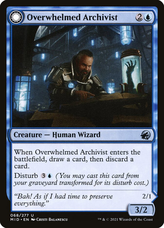 Overwhelmed Archivist // Archive Haunt front