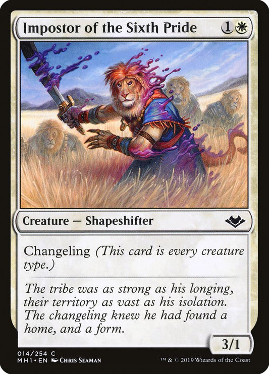 Impostor of the Sixth Pride front