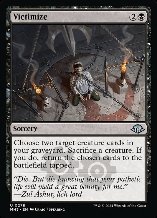 Victimize front