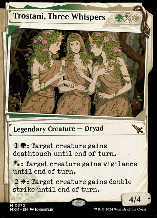 Trostani, Three Whispers front