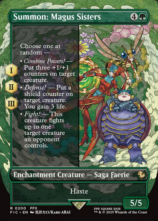Summon: Magus Sisters front