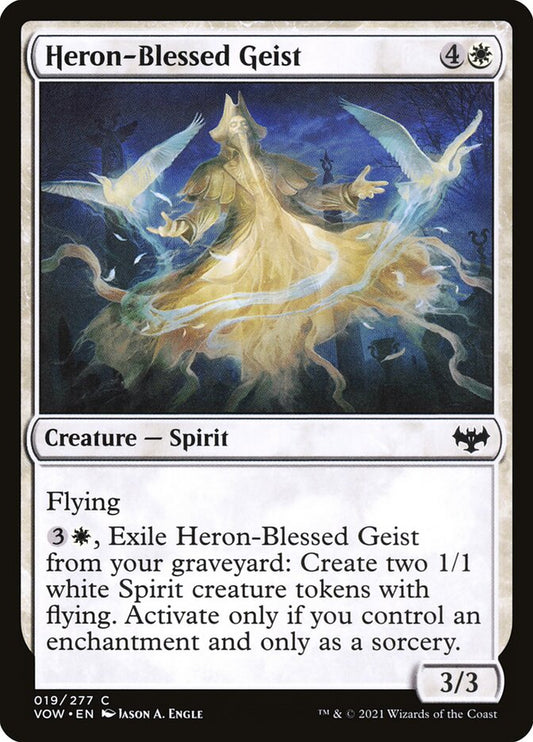 Heron-Blessed Geist front