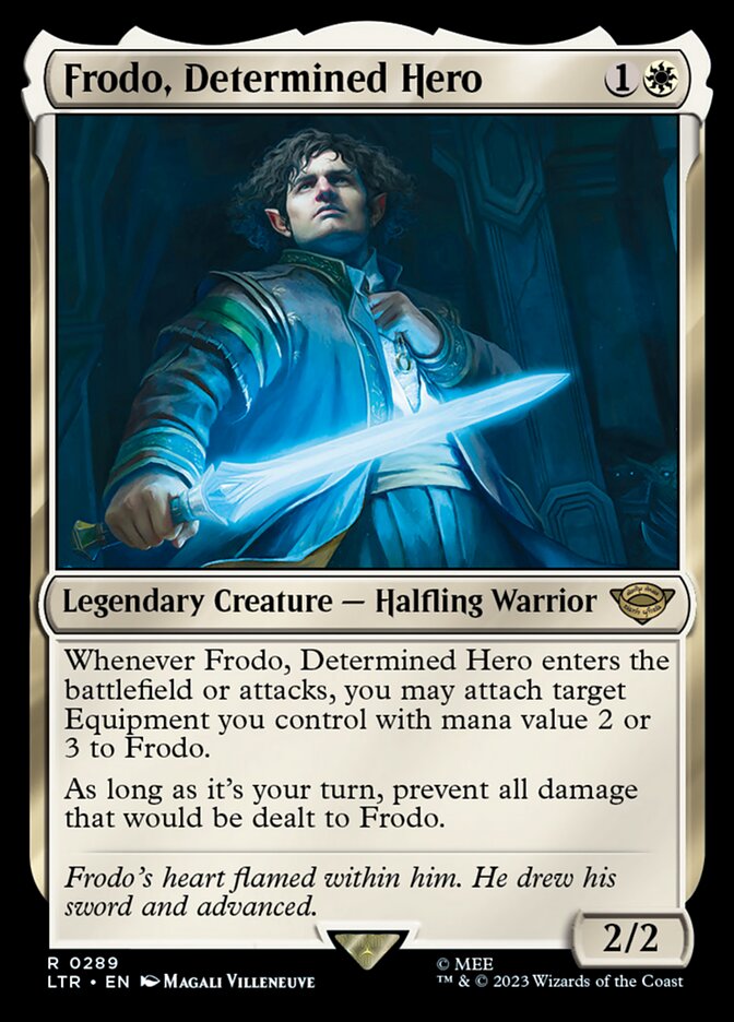 Frodo, Determined Hero front