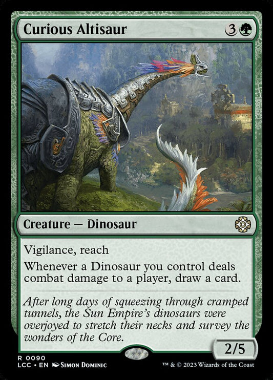 Curious Altisaur front