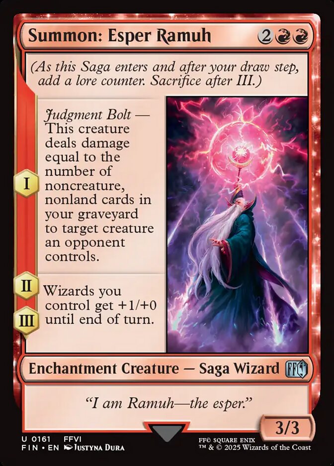 Summon: Esper Ramuh front
