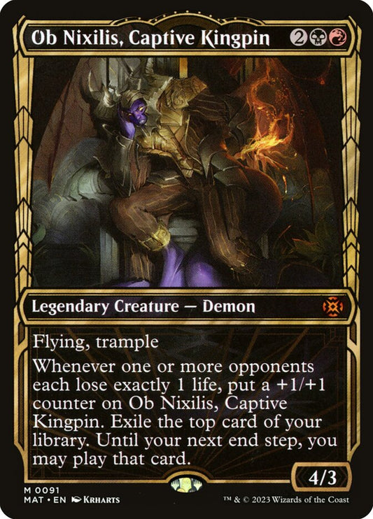Ob Nixilis, Captive Kingpin front