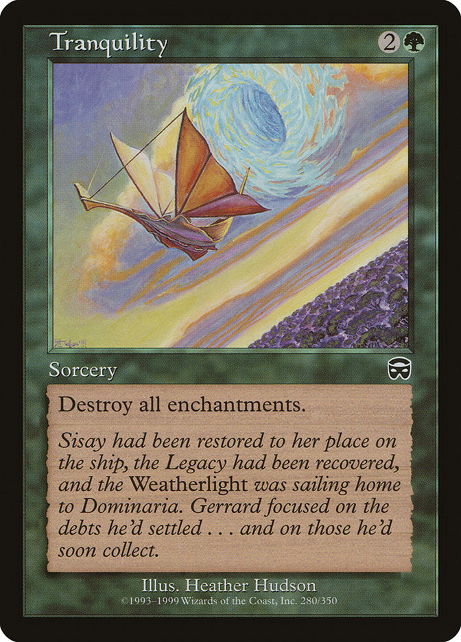 Tranquility front