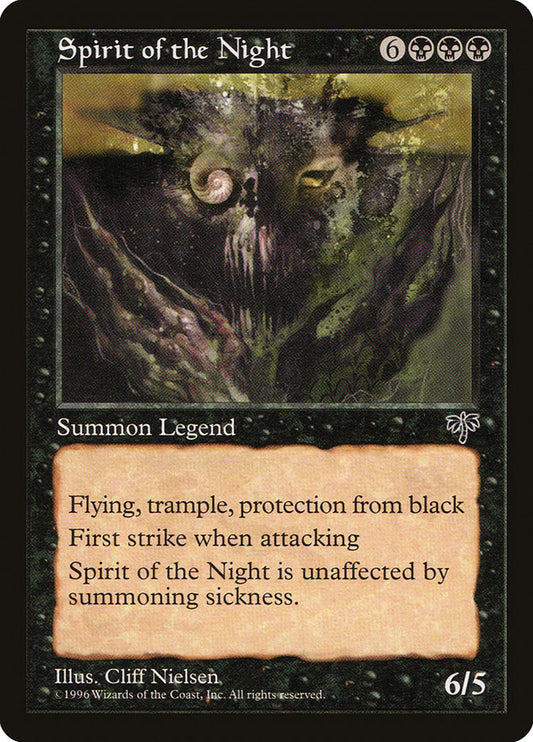 Spirit of the Night front