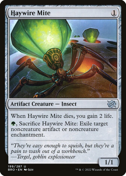 Haywire Mite front