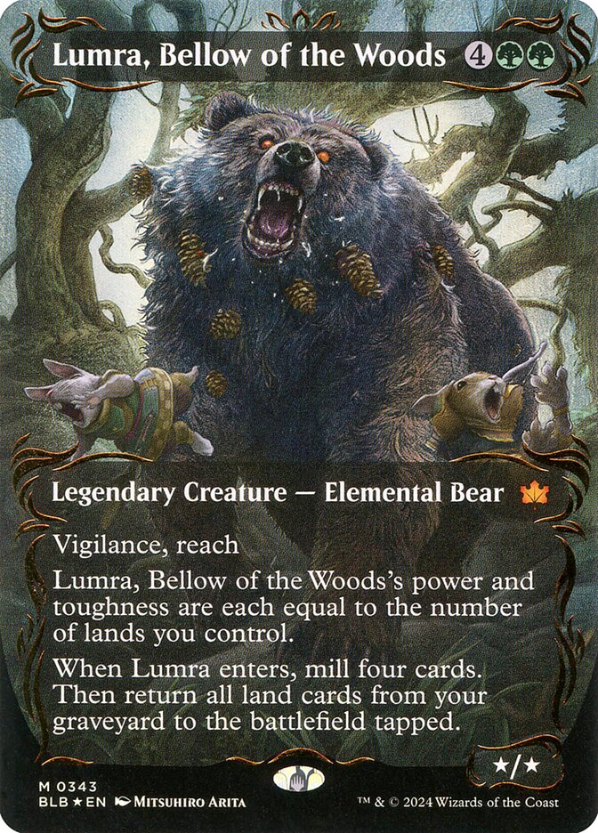 Lumra, Bellow of the Woods front