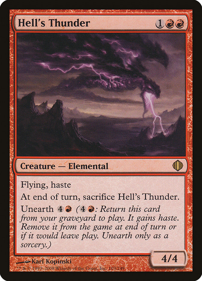 Hell's Thunder front