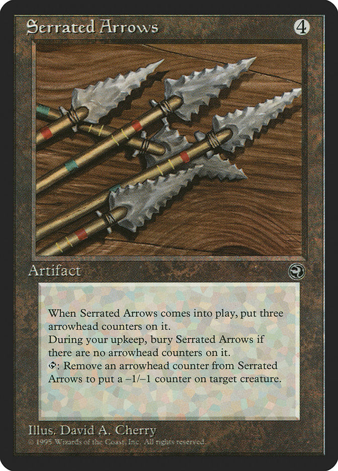 Serrated Arrows front