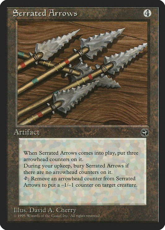 Serrated Arrows front