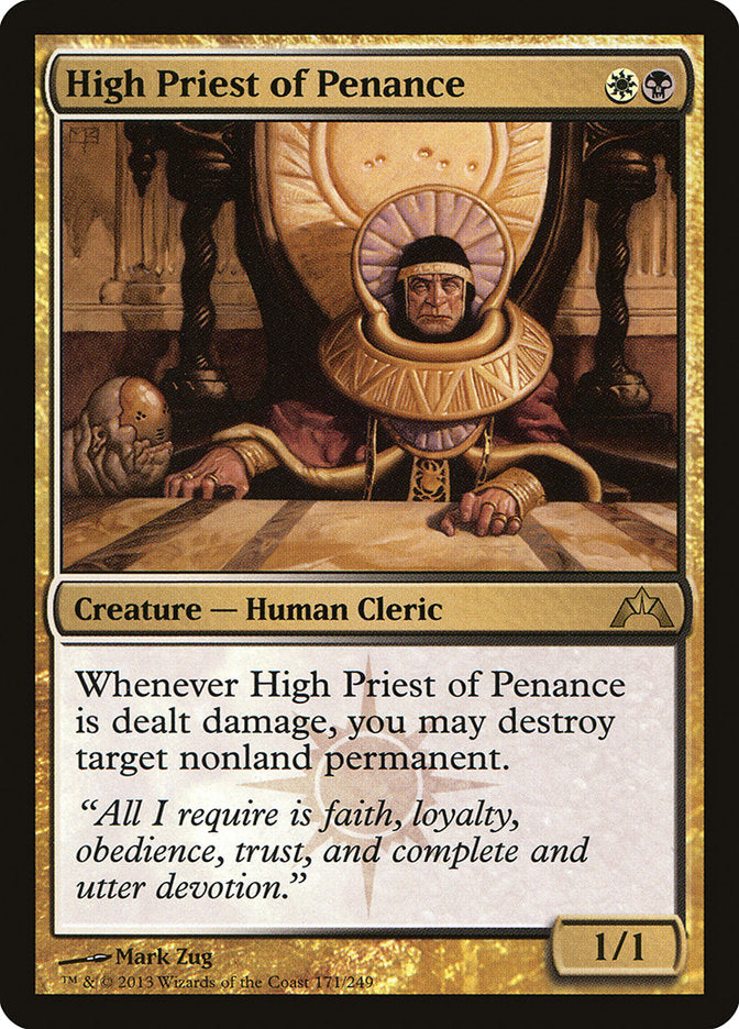 High Priest of Penance front